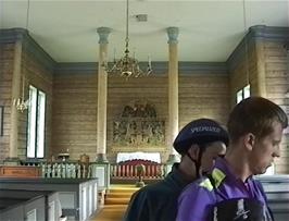Inside Hornindal Church